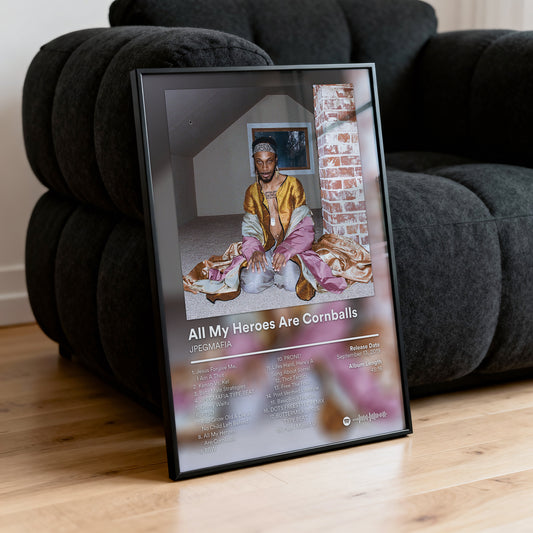 JPEGMAFIA 'All My Heroes Are Cornballs' Album Poster