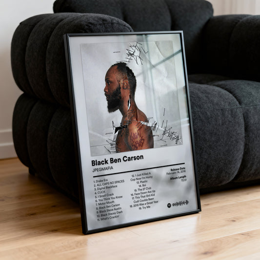 JPEGMAFIA 'Black Ben Carson' Album Poster