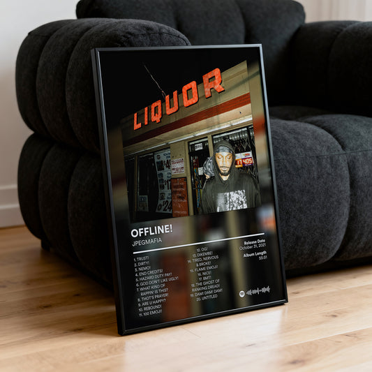 JPEGMAFIA 'OFFLINE!' Album Poster
