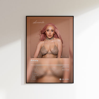 Doja Cat 'Amala' Album Poster