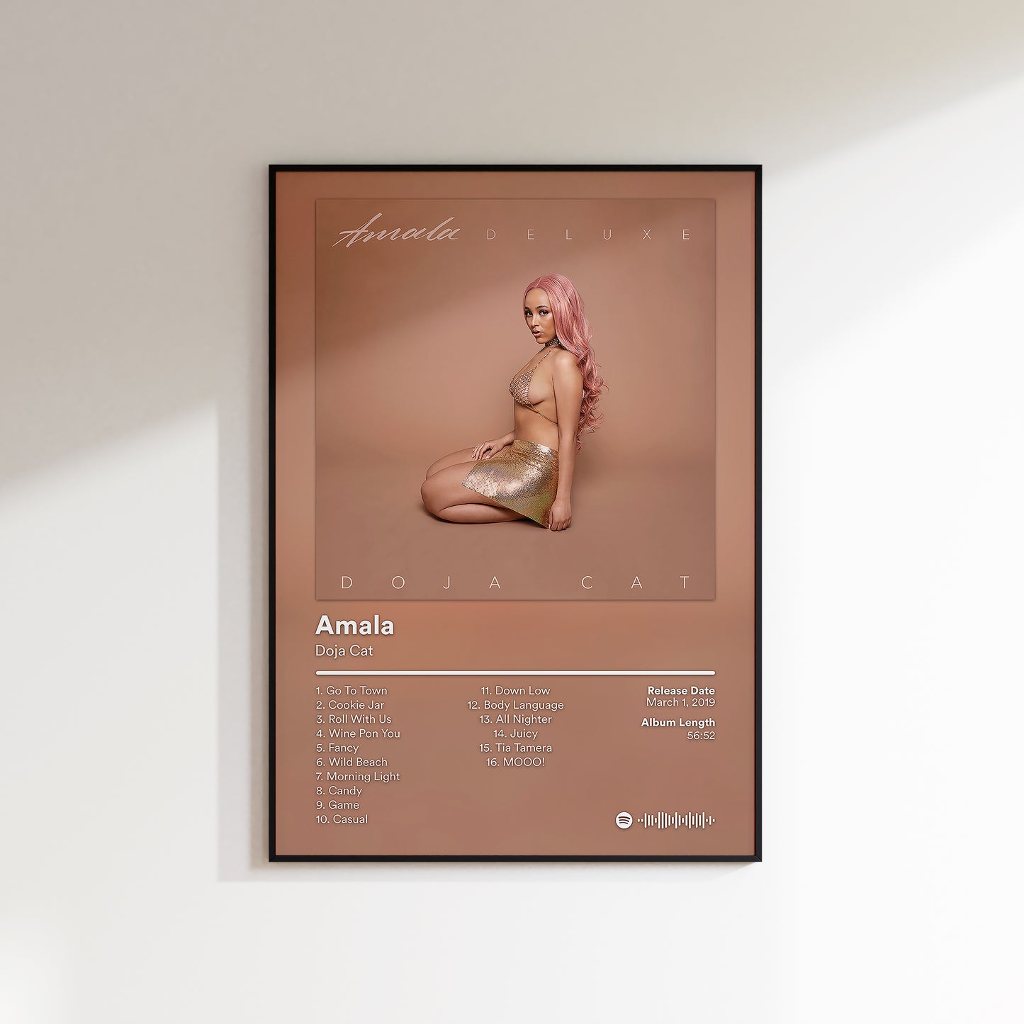 Doja Cat 'Amala' (Deluxe) Album Poster