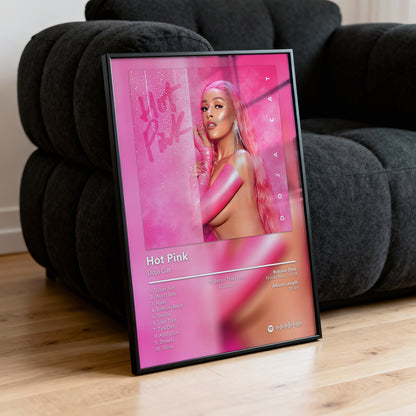 Doja Cat 'Hot Pink' Album Poster