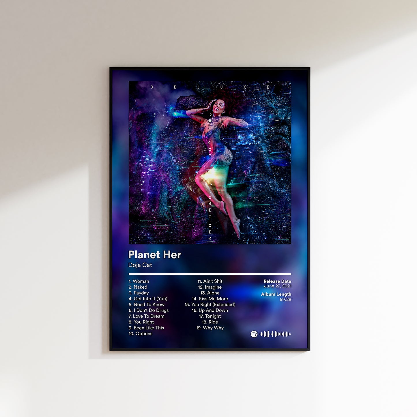 Doja Cat 'Planet Her' Album Poster