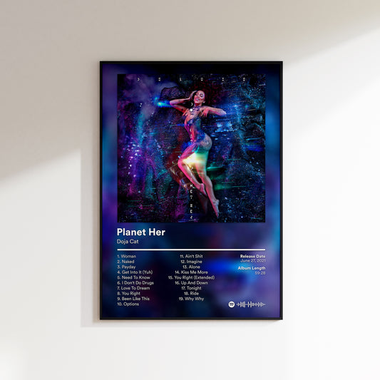 Doja Cat 'Planet Her' Album Poster