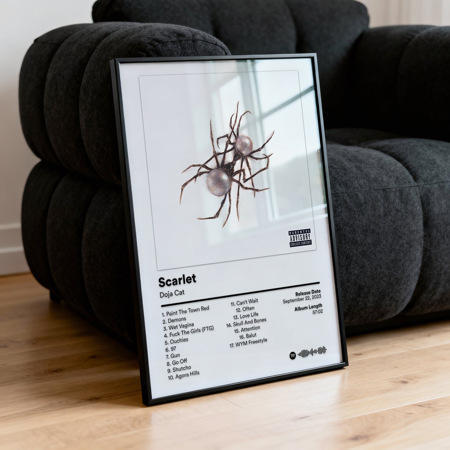 Doja Cat 'Scarlet' Album Poster