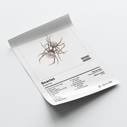 Doja Cat 'Scarlet' Album Poster