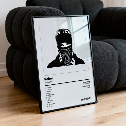 EsDeeKid 'Rebel' Album Poster
