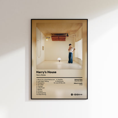 Harry Styles 'Harry's House' Album Poster