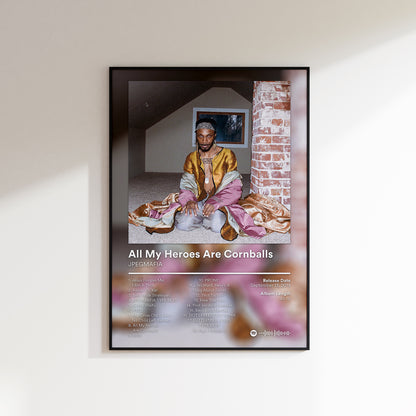 JPEGMAFIA 'All My Heroes Are Cornballs' Album Poster