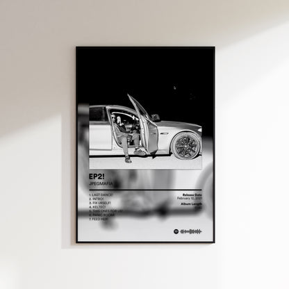 JPEGMAFIA 'EP2!' Album Poster