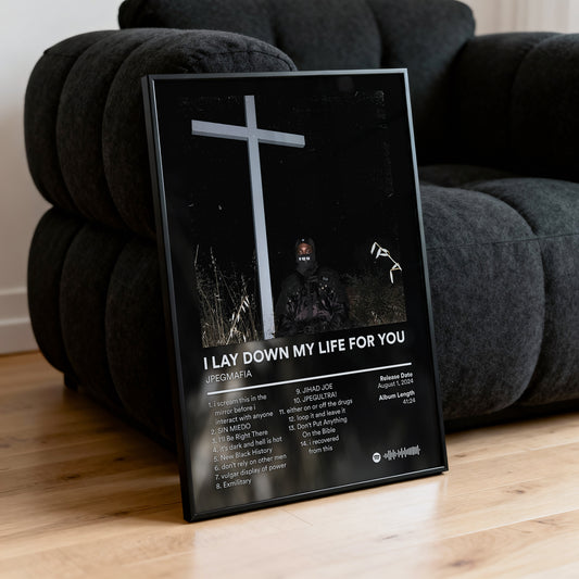 JPEGMAFIA 'I LAY DOWN MY LIFE FOR YOU' Album Poster