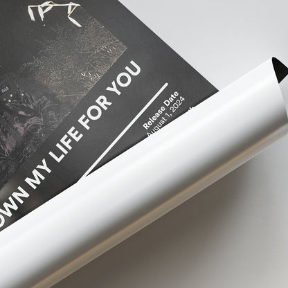 JPEGMAFIA 'I LAY DOWN MY LIFE FOR YOU' Album Poster
