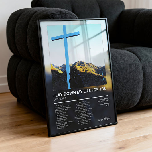 JPEGMAFIA 'I LAY DOWN MY LIFE FOR YOU' (Deluxe) Album Poster