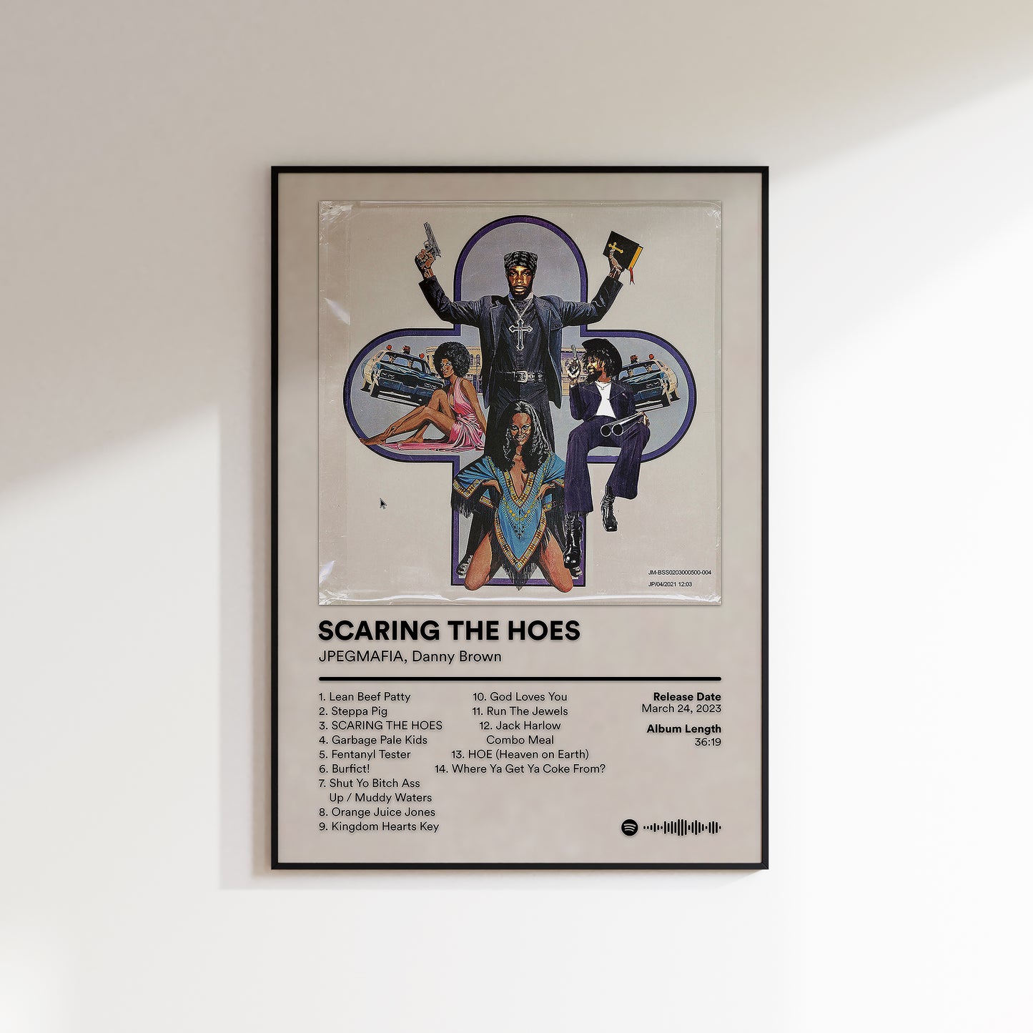 JPEGMAFIA 'SCARING THE HOES' Album Poster