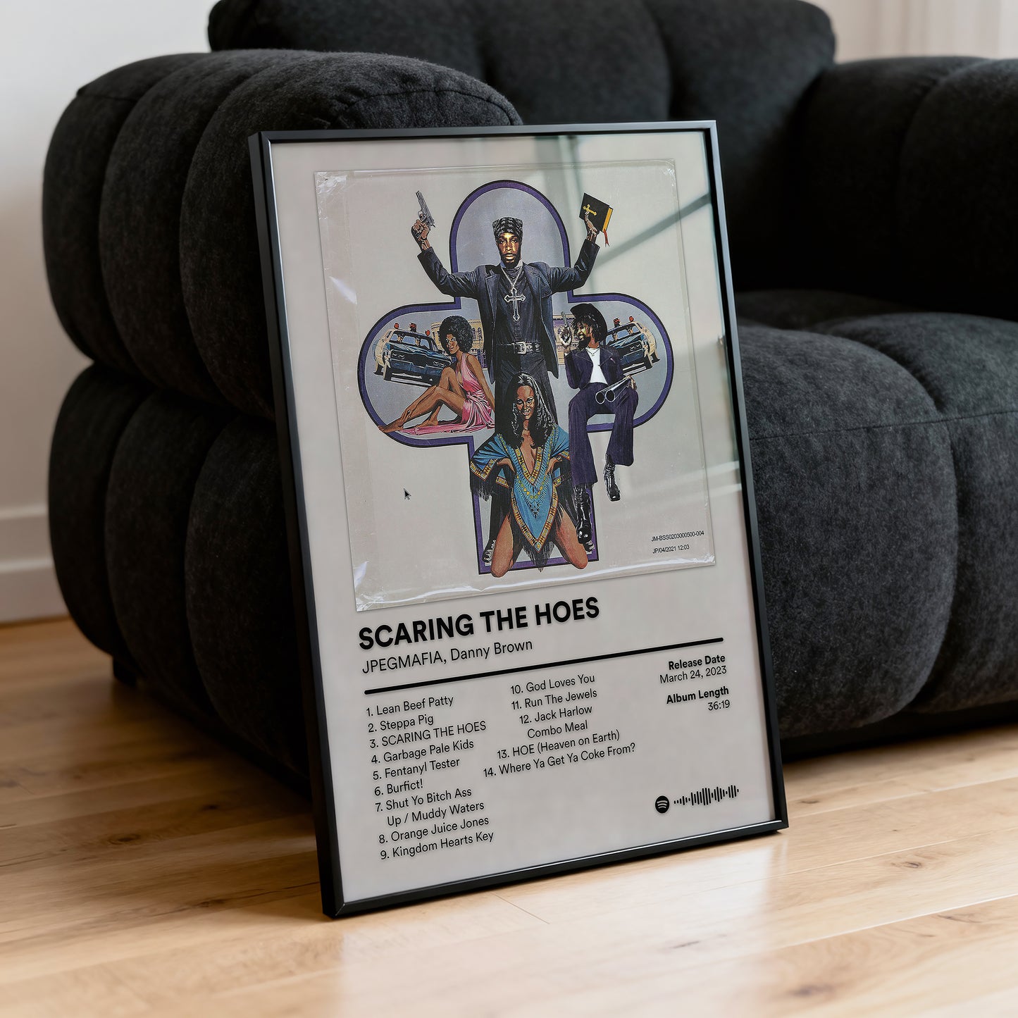JPEGMAFIA 'SCARING THE HOES' Album Poster