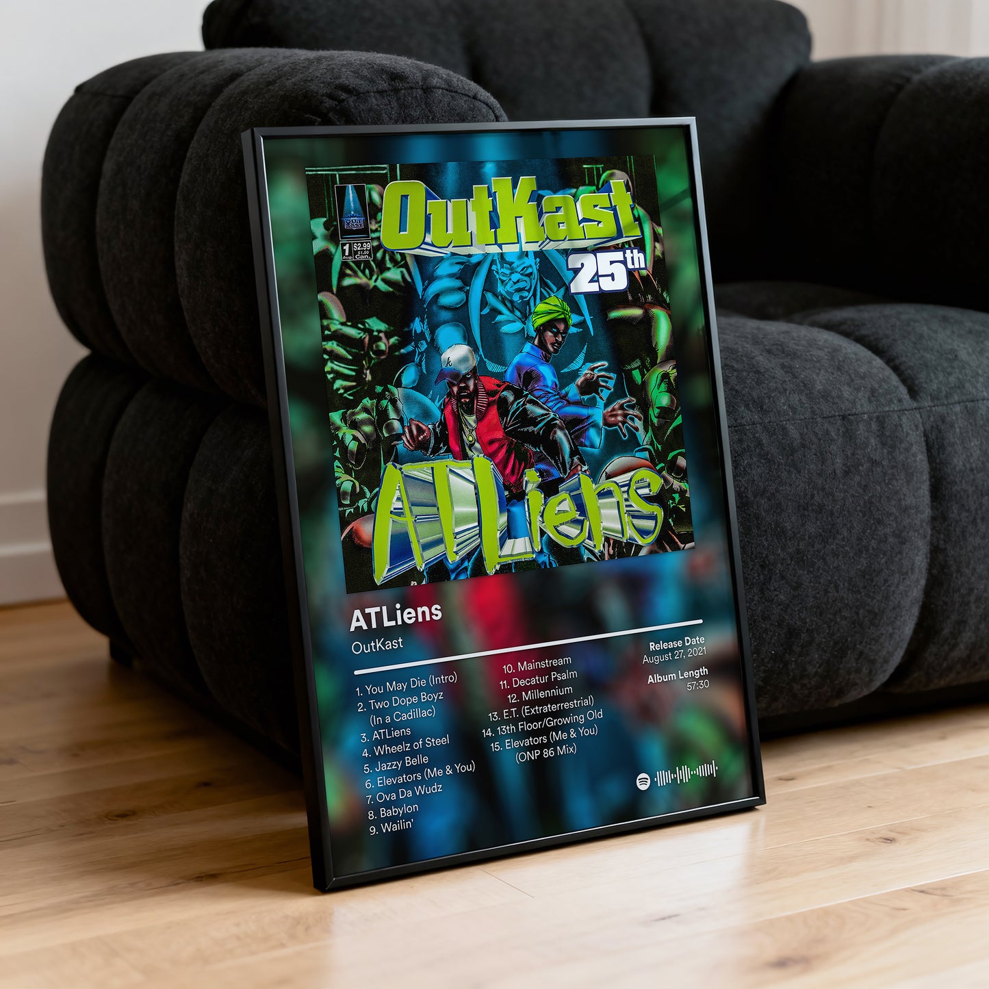OutKast 'ATLiens' (25th Anniversary) Album Poster