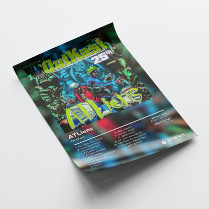 OutKast 'ATLiens' (25th Anniversary) Album Poster