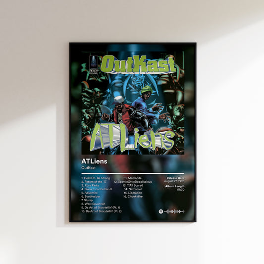 OutKast 'ATLients' Album Poster