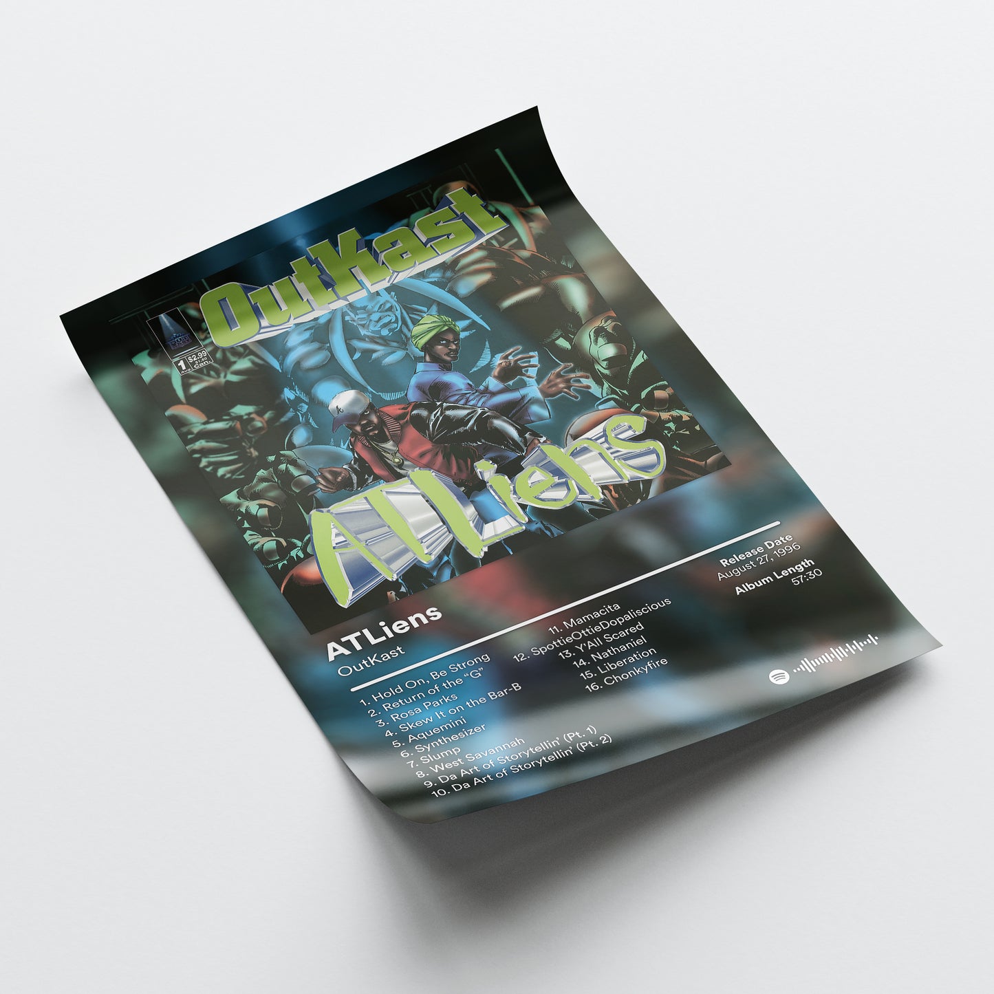 OutKast 'ATLients' Album Poster