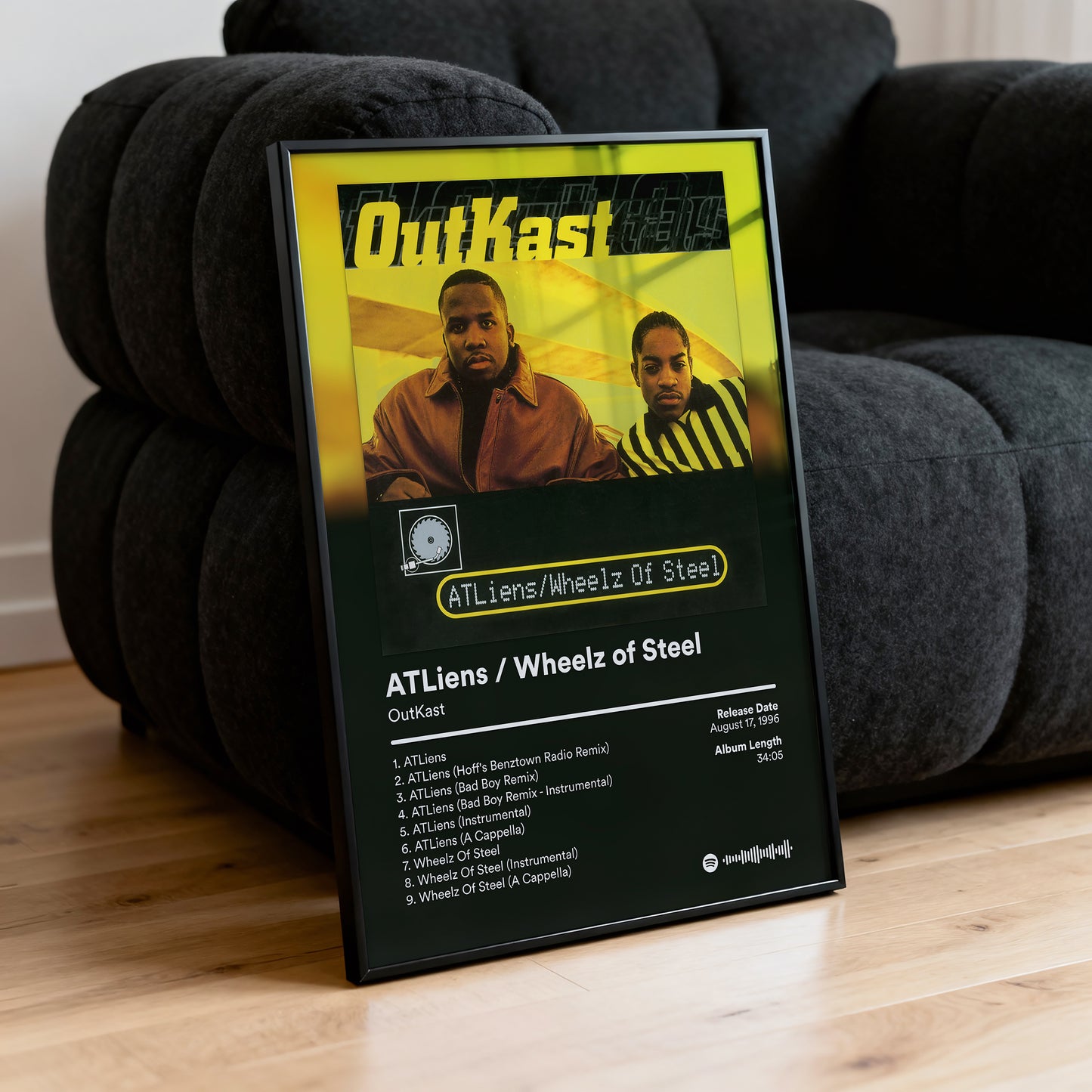 OutKast 'ATLients / Wheelz of Steel' Album Poster