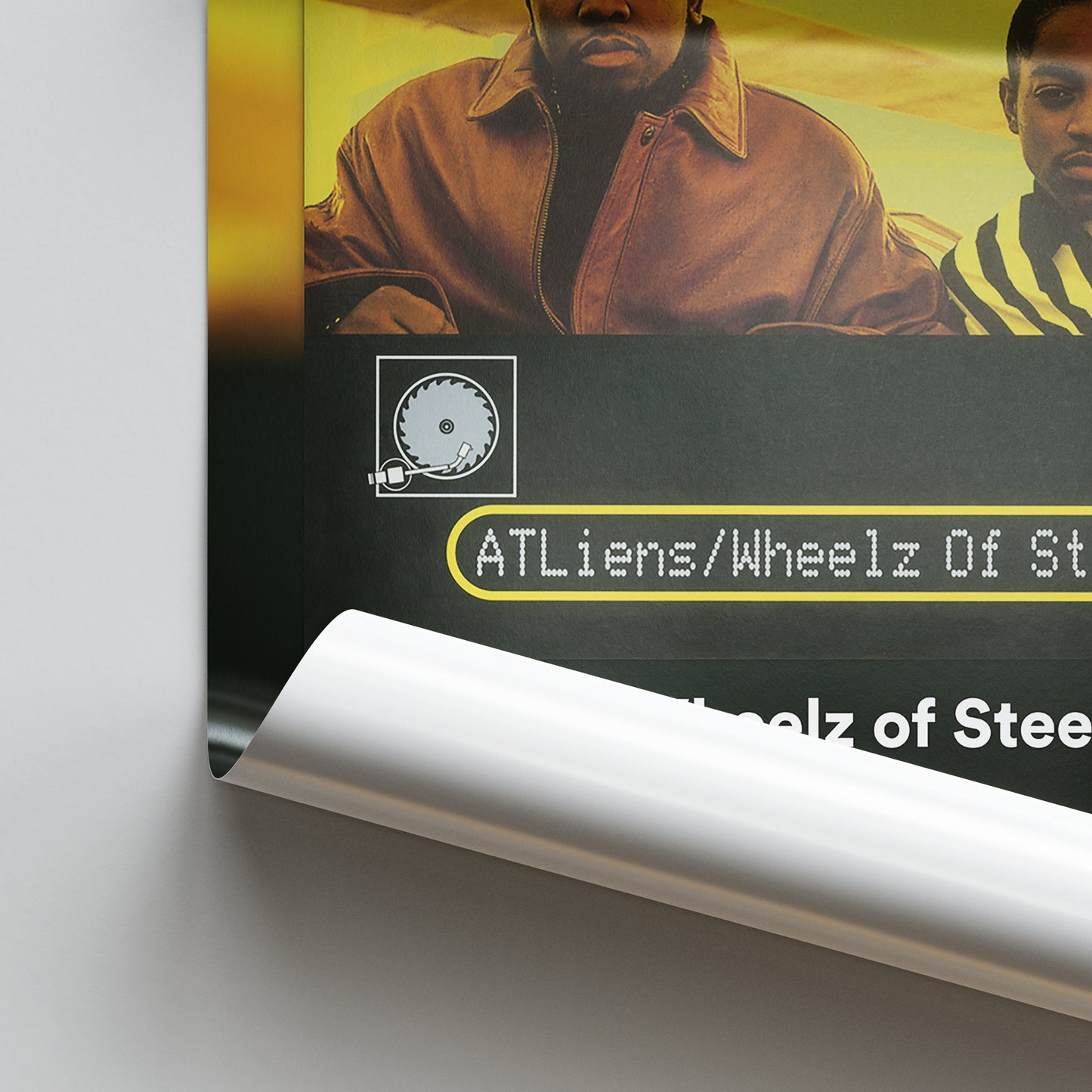 OutKast 'ATLients / Wheelz of Steel' Album Poster