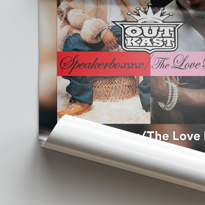 OutKast 'Speakerboxxx / TheLoveBelow' Album Poster