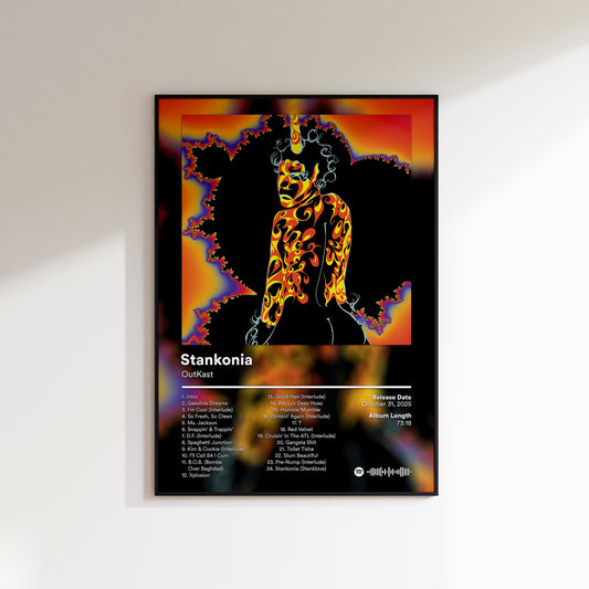 OutKast 'Stankonia' (25th Anniversary) Album Poster