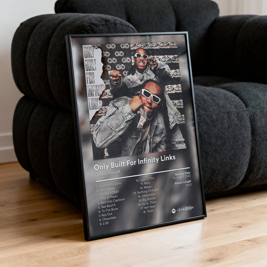 Quavo 'Only Built For Inifinity Links' Album Poster