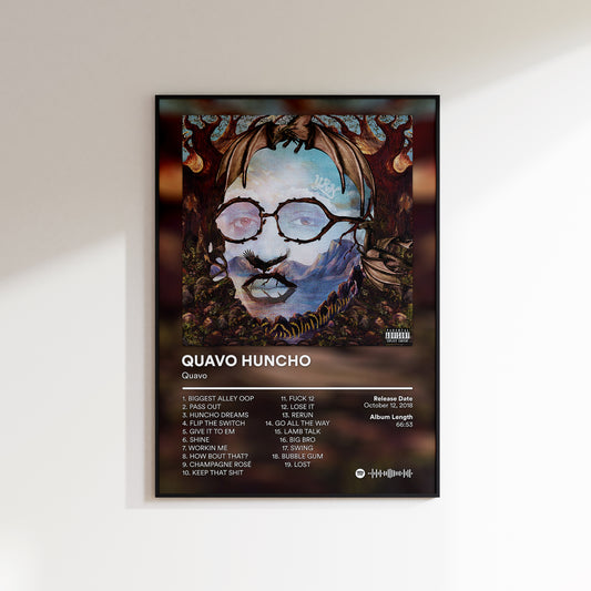 Quavo 'QUAVO HUNCHO' Album Poster