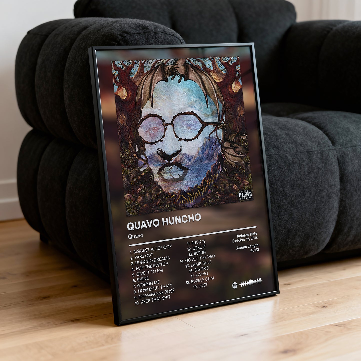 Quavo 'QUAVO HUNCHO' Album Poster