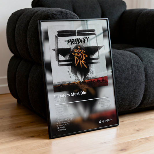 The Prodigy 'Invaders Must Die' Album Poster